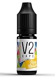 V2 Vape Pina-Colada AROMA / KONZENTRAT hochdosiertes Premium Lebensmittel-Aroma zum selber mischen von E-Liquid / Liquid-Base für E-Zigarette und E-Shisha 10ml 0mg nik