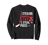 Stealing hearts like I steal pucks Eishockey Puck Fan valent Sw