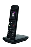Telekom Sinus 12 in Schwarz Festnetz Telefon schnurlos, 5 cm Farbdisplay, beleuchtete Tastatur | Anschlussunabhängige Nutzung an Allen handelsüblichen Routern und Standardanschlü
