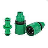 Nuobi Schlauchverbinder, Schlauchadapter 3,3 cm Breite PP-Material für Garten für Z
