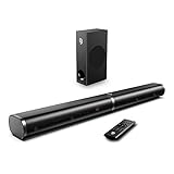 BOWMAKER TECH Soundbar mit Subwoofer 2.1 Kanal, 190W Soundbar für TV Gerät, Bluetooth 5.0, Einstellbarer Bass und DSP-Technologie (mit HDMI ARC, USB, Optisch, AUX und Bluetooth) für Heimk