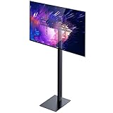 CHYY TV Ständer LCD Flacher oder Gebogener TV-Ständer - Höhenverstellbarer Tragbarer TV-Standfuß - für 32 40 45 55 60 65-Zoll-Fernseher - Einfache und Schnelle I