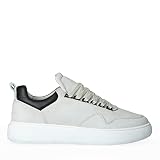 Sacha Graue Nubuk-Sneaker Weiß