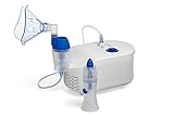 Omron X102 Total 2-in-1-Vernebler mit Nasendusche – Inhalationsgerät für zu Hause – Zur Behandlung von Atemwegserkrankungen, Allergien sowie Erkältungen bei Kindern und Erw