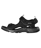 ECCO Herren Offroad Sandalen, Black, 44 EU