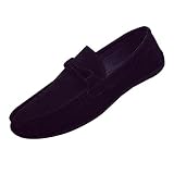 MENICY schuhe herren Lässiges Herren-Set aus durchdringenden, weichen, faulen Schuhen Mode Wildleder Beanie Schuhe Faule Herrenschuhe Fahrschuhe E