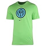 2021-2022 Inter Mailand Crest Tee (grüner Nebula)