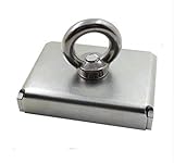 755515 Neodym-Eisen-Bor-Magnet 75 x 55 x 15 runder Ringmagnet für Rettungswerkzeug, 75 x 55 x 15 mm (Stahlgehäuse)