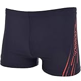 Speedo Badehose für Jungen mit Sport-Logo, für Schwimmbad und Urlaub, Sommer, navy, W30