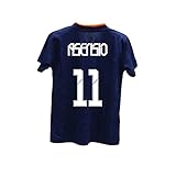 Smarty Shirt2 Kit - Kinder Trikot und Hose Real Madrid - Offizielle Nachbildung - Erste, zweite und dritte Mannschaft - Saison 2021/2022 - Spieler Einlegesohle Real Madrid, 2-11-Asensio, 12 J