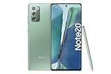 Samsung Galaxy Note 20 Android Smartphone ohne Vertrag Triple Kamera Infinity-O Display 256 GB Speicher starker Akku Handy in grün inkl. 36 Monate Herstellergarantie [Exklusiv bei Amazon]
