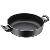 WMF PermaDur Excellent Schmorpfanne 28cm Induktion, hoher Rand, Aluminium beschichtet, Kunststoffgriff mit F