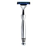 Taconic Shave, Schwergewicht Chrom Gillette Sensor kompatibel Razor - ein Razor B