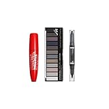 Manhattan Eyemazing Double Effect Eyeshadow & Liner+ Eyem Eye Cont. Palette+Volume On Demand M