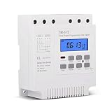 SSMDYLYM Digital programmierbarer Zeitschalter, DREI Phasen 380V 415V Timer Programmierbarer Schalter mit Hintergrundbeleuchtung