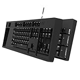 LJFLI Gaming Tastatur Mechanisch Mode e Sport Spiel grüne Achse Desktop Laptop isst Hühnchen,Black