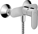 hansgrohe Duscharmatur Vernis Blend, Aufputz Brausebatterie für 1 Funktion, C