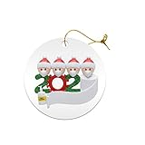 FEIZAO Weihnachtsdeko Weihnachtsanhänger Basteln Weihnachtsschmuck 2021 Hängende Charms DIY Anhängerweihnachtsdeko Christbaumanhänger Geschenkanhänger Anhänger zu H