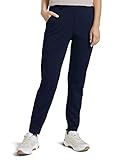 TOM TAILOR Denim Damen 1021175 Relaxed Fit Hose mit elastischem Bund, 10668 - Sky Captain Blue, L EU