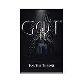 Game of Thrones Staffel 8 Daenerys Filmposter, 30 x 45 cm, ohne Rahmen: 1