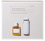 Korres WHITE TEA Duftset für Sie, 2-teilig, Eau de Toilette (50 ml) und Duschgel (250 ml), vegan, 300