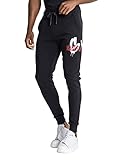 Gianni Kavanagh Herren Black Winners Pain Joggers Jogger, Schwarz, XS