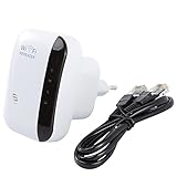 EXCEART 300 Mbps Wi- fi Router Repeater Access Point High Power Wireless WiFi Amplifier High Power WiFi Extender (White)