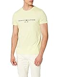 Tommy Hilfiger Herren Tommy Logo Tee T-Shirt, Lumen-Blitz, L