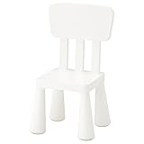 IKEA Mammut 403.653.71 High Back Plastic Children's Chair Suitable for Indoor/Outdoor Use White …