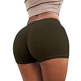 SIOPEW Damen Hosen Sport Leggings Blickdicht Sommerhose Sportshorts Workout Bund Skinny Yoga S
