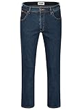 Wrangler Herren Texas Stretch Jeans Herrenjeans Regular Fit Authentic Straight (W38/L32, Darkstone)