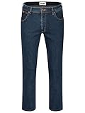 Wrangler Herren Texas Stretch Jeans Herrenjeans Regular Fit Authentic Straight (W34/L32, Darkstone)