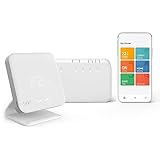 tado° Starter Kit - Wireless Smart Thermostat V3+ inkl. Programmierer mit Heißwassersteuerung inkl. Montageständer, Designed in Germany, funktioniert mit Alexa, Siri & Goog