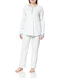 Calida Damen Sweet Dreams Pyjamaset 2 Zweiteiliger Schlafanzug, Ice Green, Larg