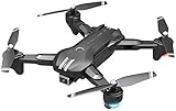 Folding 4K Aerial Photography Drone 90° Wide- Angle Shooting Dual Camera Switch RC Aircraft Air Flying Toy Equipped with Dual Rechargeable Batteries (Color : 4k Dual Camera)