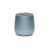 Lexon LA125LB Mino+ Bluetooth-Lautsprecher, wiederaufladbar, 3,5 x 3,2 x 3,2 cm, Hellb