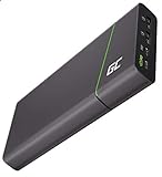 Green Cell Powerbank GC PowerPlay Ultra 26800mAh 128W | 4-Port Externer Akku mit Schnellladefunktion QC USB, Power Delivery USB-C 65W | Kompatibel mit Laptop, MacBook, iPad, iPhone, Galaxy, Sw