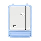 Whiteboard RENJUN- Hängende magnetische Wiederverwendbare Desktop Tragbare Kunststoff-weiche Randnachricht for Kinder for Kinder Studenten Home Klassenzimmer 7.4x10.6