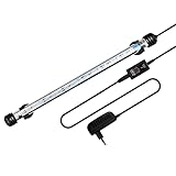 Sonnewelt Aquarium Beleuchtung, LED Aquarium Leuchte 112cm Wasserdicht Aquarium Lampe Unterwasser 11W LED-Lichtbalken für Fisch Tank