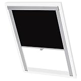 Festnjght Verdunkelungsrollo für VELUX | Dachfensterrollo | Beige/Grau/Weiß/Schwarz Verdunkelungsstoff + Aluminiumrahmen | MK04 / CK02 / MK06 / PK06 / SK06 / MK08