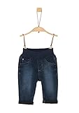 s.Oliver Unisex - Baby Jeans mit Umschlagbund dark blue 68.REG