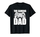 Herren The Gaming Dad Game Controller Spruch Geschenkidee Vatertag T-S