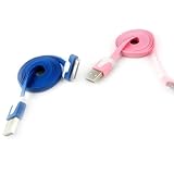 Les Trésors De Lily K9279-2 usb-kabel 'Coloriage' iphone ipad (blau pink)