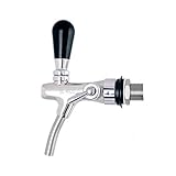 Gastrobedarf Westerbarkey Kompensator Schankhahn mit Schaumtaste 35mm Gewinde C
