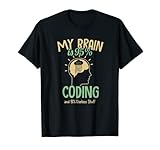 My Brain is 95% Coding Softwareingenieur Coder Programmierer T-S