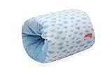 Scamp klein Stillkissen Stillmuff für den Arm Ministillkissen für unterwegs Ökotex Standard/VERSAND nur 0,49 EUR für zweites Scamp Produkt (Blue Clouds)