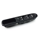High Character Treiber Gesichtssteuerungsfensterschalter für Peugeot 307 SW CC 307SW 307CC 307 Cabrio 6554.KT 6554KT ELEVALUNAS CONSOLA (Color : Master Switch)