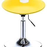 Eortzxk Hochwertiger Barstuhl, Barhocker Edelstahl Barhocker, rotierende höhenverstellbare Esszimmerstuhl Frühstückshocker, für Küche, Esszimmer, Café, Bar (Farbe optional) Gegenhöhe Schwenksitz,E