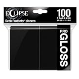 Ultra Pro E-15601 Eclipse Gloss Standard Sleeves (100 Stück) – Tiefschw