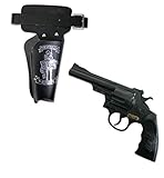 KarnevalsTeufel Zubehör Set für Cowboys Pistole und Holster für Erwachsene Verschiedene Modelle zur Auswahl (GSG + Holster Cowboy)